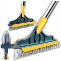 Szczotka Miotła Regulowana do Szorowania Podłóg Fug Szczelin Ściągacz Długa