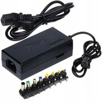 Zasilacz Uniwersalny ładowarka sieciowa do laptopa 120W 12-24V 8 wtyków