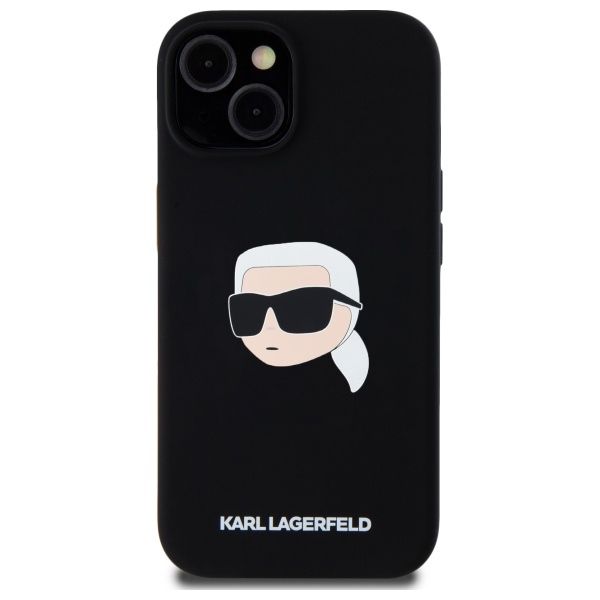 Etui Karl Lagerfeld do iPhone 15, Czarny, MagSafe zdjęcie 3