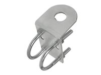 UCHWYT CB RELINGOWY SATURN LXCB238/S SREBRNY