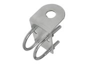 UCHWYT CB RELINGOWY SATURN LXCB238/S SREBRNY