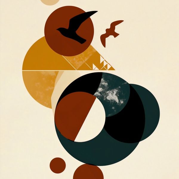 Plakat 60x60cm Kosmiczne Migracje zdjęcie 1