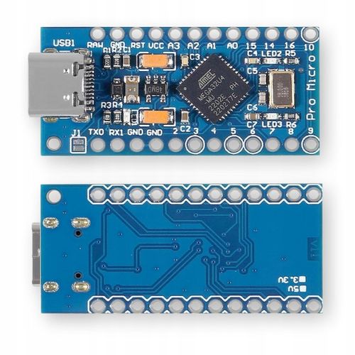 Moduł Leonardo Pro Micro ATmega32U4 16MHz USB-C Mikrokontroler do Arduino na Arena.pl