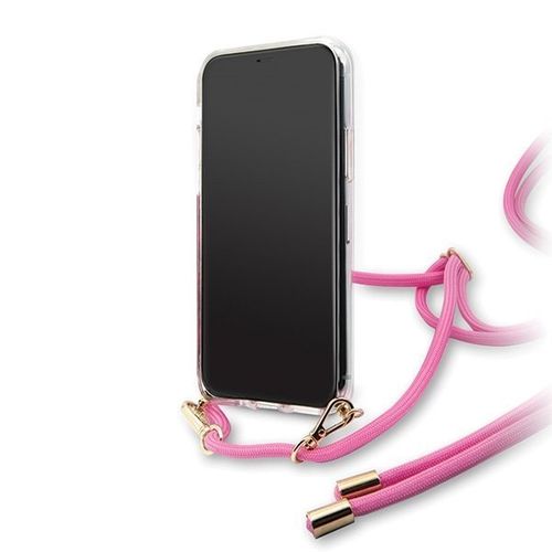 Etui Case GUESS HARD CASE GRADIENT IPHONE 11 PRO MAX RÓŻOWY na Arena.pl