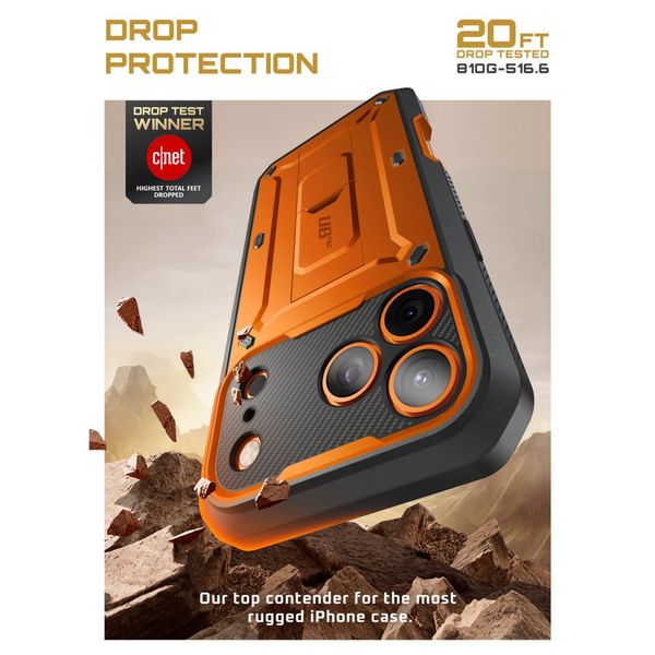 supcase unicorn beetle pro iphone 17 pro max coral zdjęcie 3