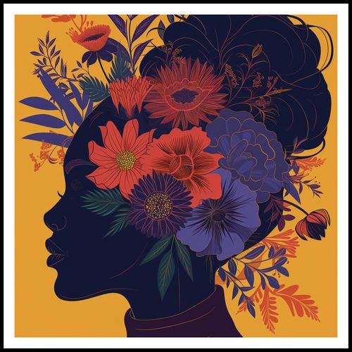 Plakat 90x90cm Botaniczna Muza na Arena.pl