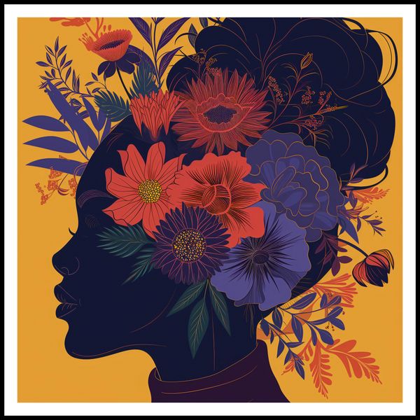 Plakat 90x90cm Botaniczna Muza zdjęcie 3