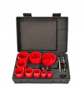 AWTOOLS KOMPLET OTWORNIC BIMETALOWYCH 13 ELEMENTÓW 19-64mm