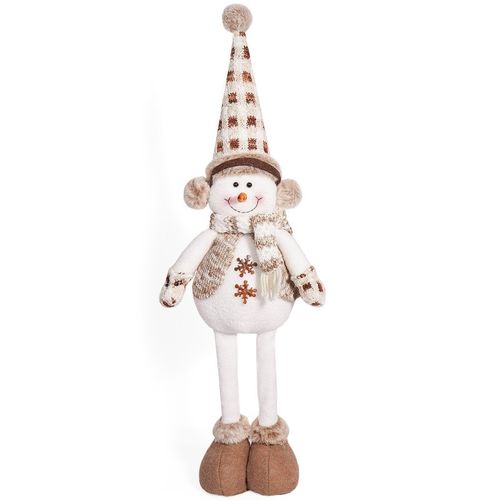 bałwan świąteczny, wyciągane nogi boże narodzenie 60 cm z pluszu ksn158 na Arena.pl