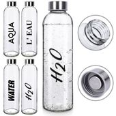 Butelka Szklana na Napoje Wodę Sok Lemoniadę Koktajl Smoothie Bidon 0,7L