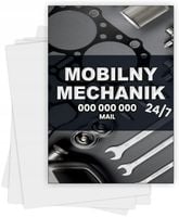 Ulotki A5 reklamowe firmowe 5000 szt dużo wzorów MOBILNY MECHANIK
