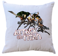 Poduszka z wkładem Atak Tytanów - Attack on Titan