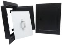 drzwiczki kominowe czarny mat 155*205mm średnie - dk 07 ma-cz