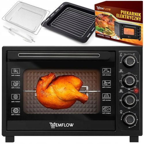 PIEKARNIK ELEKTRYCZNY Z TERMOOBIEGIEM SUSZARKA SPOŻYWCZA GRILL 45L na Arena.pl