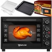 PIEKARNIK ELEKTRYCZNY Z TERMOOBIEGIEM SUSZARKA SPOŻYWCZA GRILL 45L