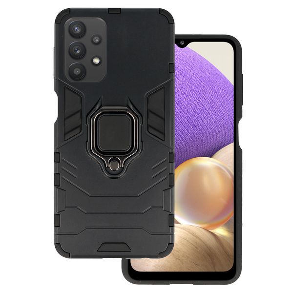 Ring Armor Case do Samsung Galaxy A32 5G Czarny zdjęcie 1