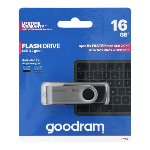 GOODRAM pendrive UTS3 16GB USB3.2 zdjęcie 1