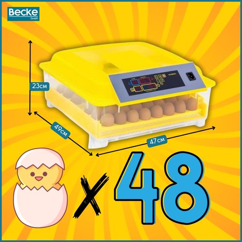 Inkubator wylęgarka klujnik automatyczny do wylęgu drobiu hodowla 48 jajek na Arena.pl