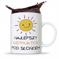 Dla Instruktora Kubek Prezent Najlepszy Instruktor Z Nadrukiem Ze Zdjęciem