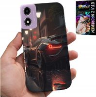 ETUI DO MOTOROLA MOTO E14 - SPORTOWE SAMOCHODY MOTORYZACJA FAN SZKŁO