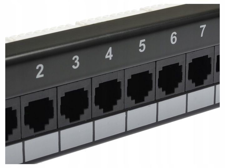 NEKU Patch panel patchpanel RACK 10'' 5e 12p UTP zdjęcie 4