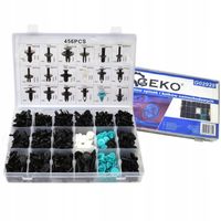 ZESTAW KOŁKI I SPINKI DO OSŁON NADKOLI TAPICERKI SAMOCHODOWE 456 sztuk