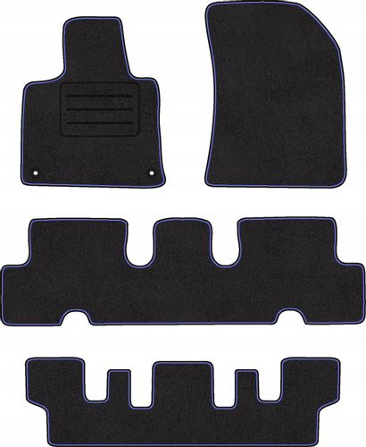 DYWANIKI DO CITROEN C4 SPACETOURER NIEBIESKI na Arena.pl