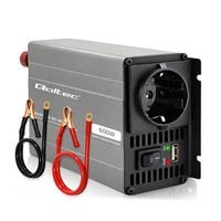 Qoltec przetwornica 12V/230V 300W USB