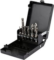 zestaw wiertła-gwintowni m3-m10 7szt hex - yt-44849