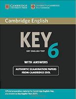 Podręcznik Cambridge English Key 6 Miękka Okładka