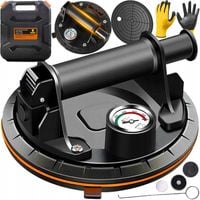 PRZYSSAWKA PRÓŻNIOWA UCHWYT DO PŁYTEK GLAZURY SZYB Z POMPKĄ I