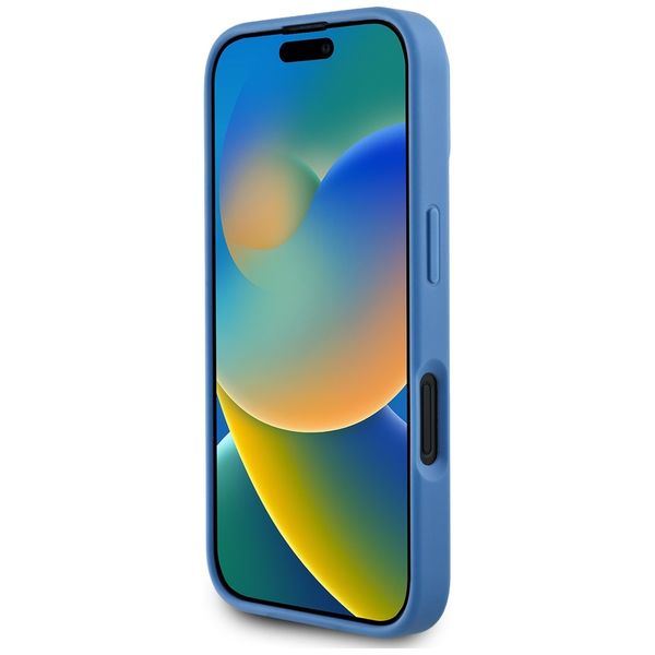 Etui Guess do iPhone 16, Niebieski, MagSafe zdjęcie 5