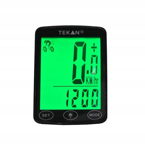 BEZPRZEWODOWY LICZNIK ROWEROWY PRĘDKOŚCIOMIERZ PODŚWIETLENIE DO ROWERU na Arena.pl