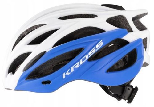 kask rowerowy kross brizo biały / niebieski na Arena.pl