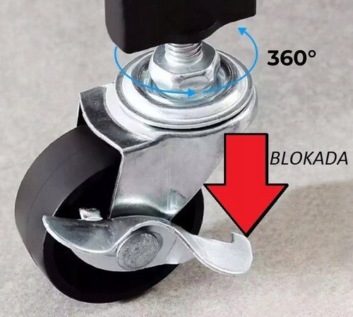 Regał Magazynowe FS005 CZARNY na Arena.pl