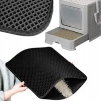 MATA POD KUWETĘ WYCIERACZKA DLA KOTA 50x40 cm