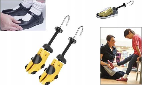 PRAWIDŁA do ROZCIĄGANIA BUTÓW REGULOWANE PRAWIDŁO 38-47 PARA 2 szt na Arena.pl