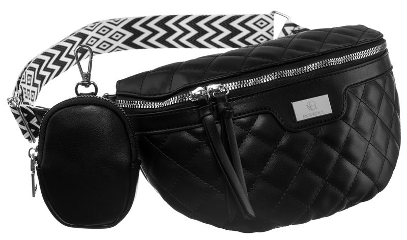 saszetka nerka r-ner-6-2939 black zdjęcie 1