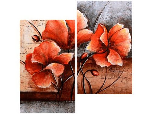 60X60CM AUTORSKIE MAKI DWU OBRAZ ŚCIAN na Arena.pl