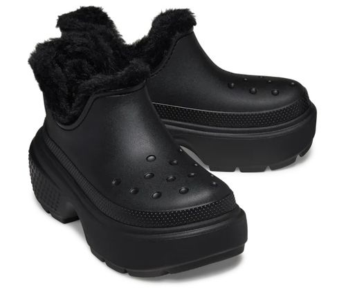 Crocs Damskie Ocieplane Botki Na Platformie Stomp Lined Shorty Boot 38-39 na Arena.pl