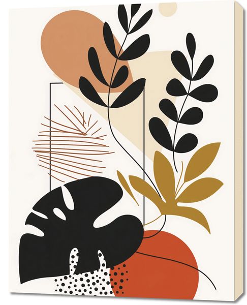 Obraz 70x90cm Zawisły Liść zdjęcie 1