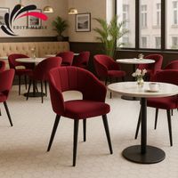 Krzesło Tapicerowane KL-1 Burgund Piano 06