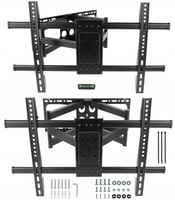 Długi 49cm Uchwyt do Telewizora Wieszak TV 32-80 cali 50kg Uniwersalny