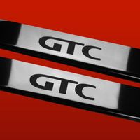 Listwa progowa OPEL/VAUXHALL ASTRA MK5/H/III Stal nierdzewna 304 połysk 2sz