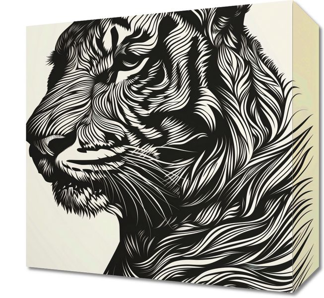 Obraz 30x30cm Tygrysi Gwizd zdjęcie 1