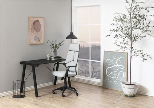 Czarne industrialne Biurko Typhoon black na Arena.pl