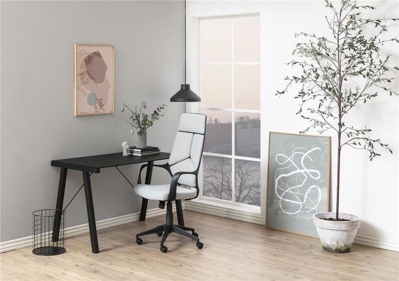 Czarne industrialne Biurko Typhoon black zdjęcie 2