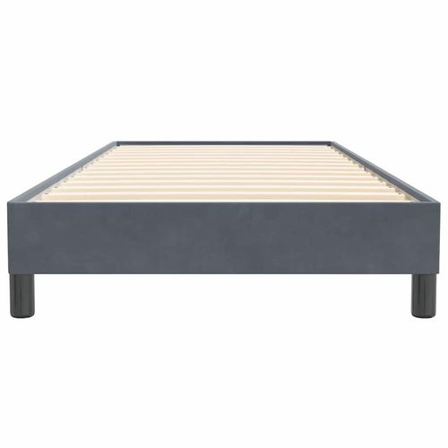 Łóżko typu Box Spring bez materaca Ciemnoszary 80x220 cm na Arena.pl