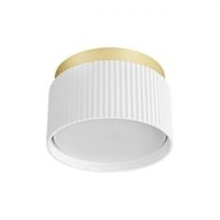 OPRAWA NATYNKOWA GX53 LUCIA ALUMINIOWA 12W BIAŁOZŁOTA LED