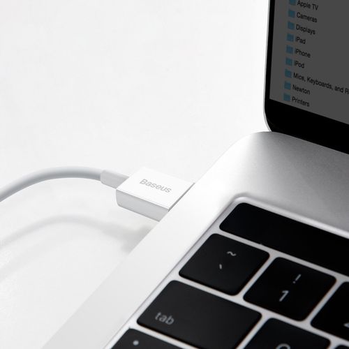 Kabel niktrade USB - USB typ C 2 m biały na Arena.pl